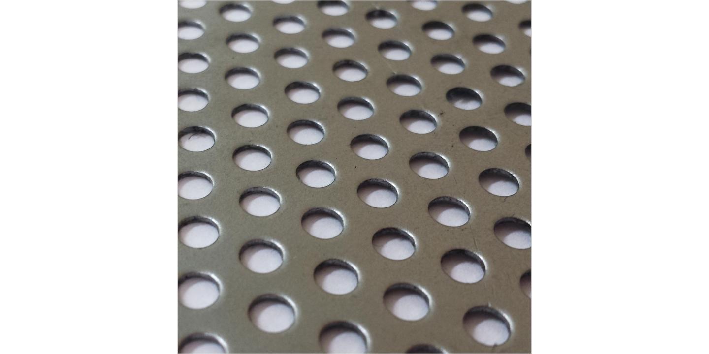 INOX Plate Perforated AISI 304 2000X1000X0.8 D10MM