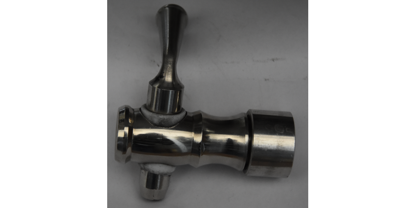 Small taps with 1/2 inch stainless steel socket