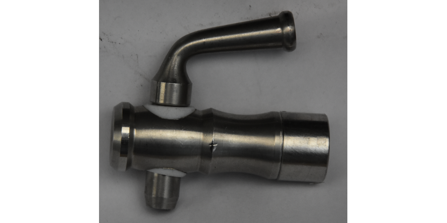 Small Proof Tap with 1/4 Inch Stainless Cap