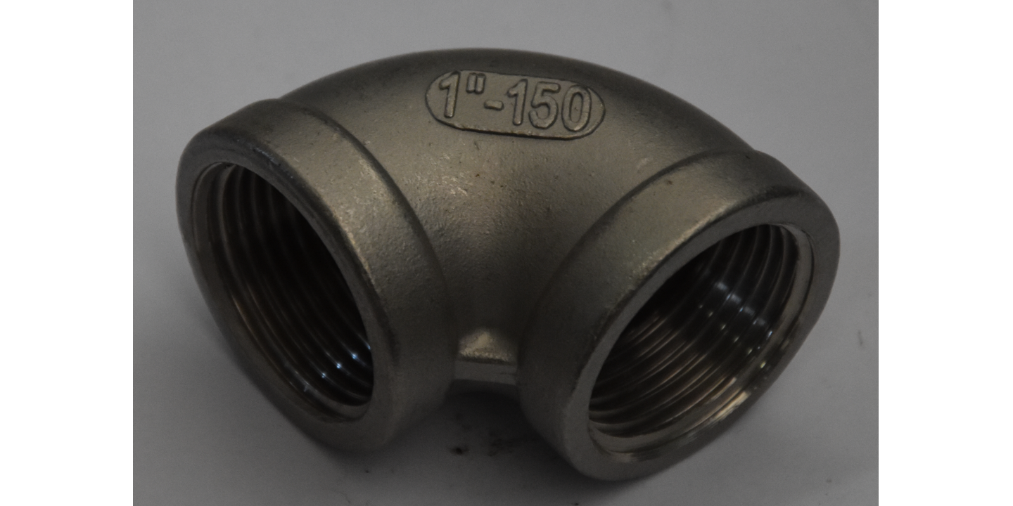Threaded Knee 90 F/F INOX AISI 316 1 Inch