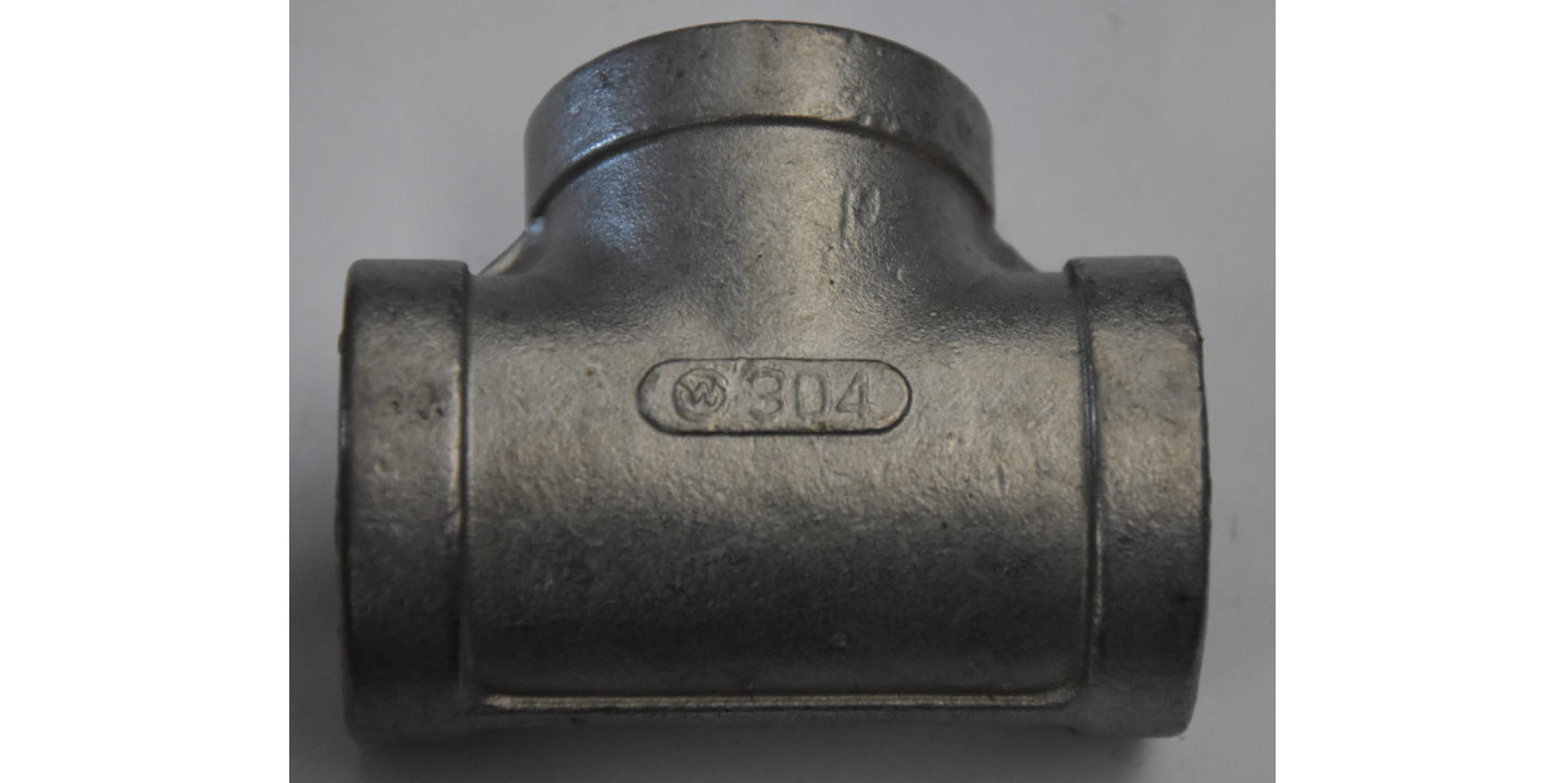 T Threaded INOX AISI 304 1 Inch
