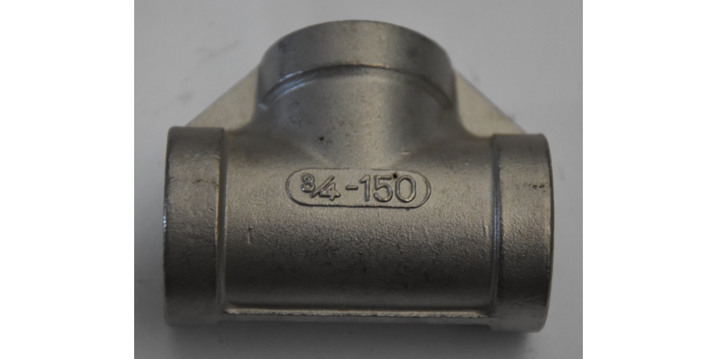 T Threaded INOX AISI 304 3/4