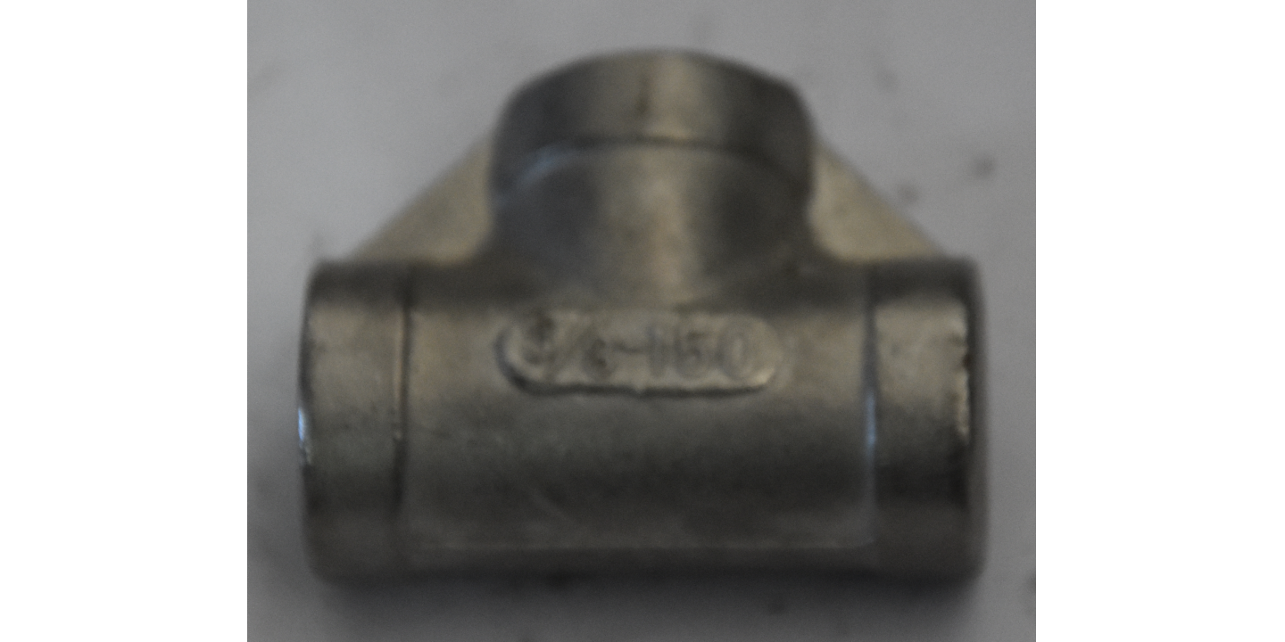 T Threaded INOX AISI 316 3/8 Inch