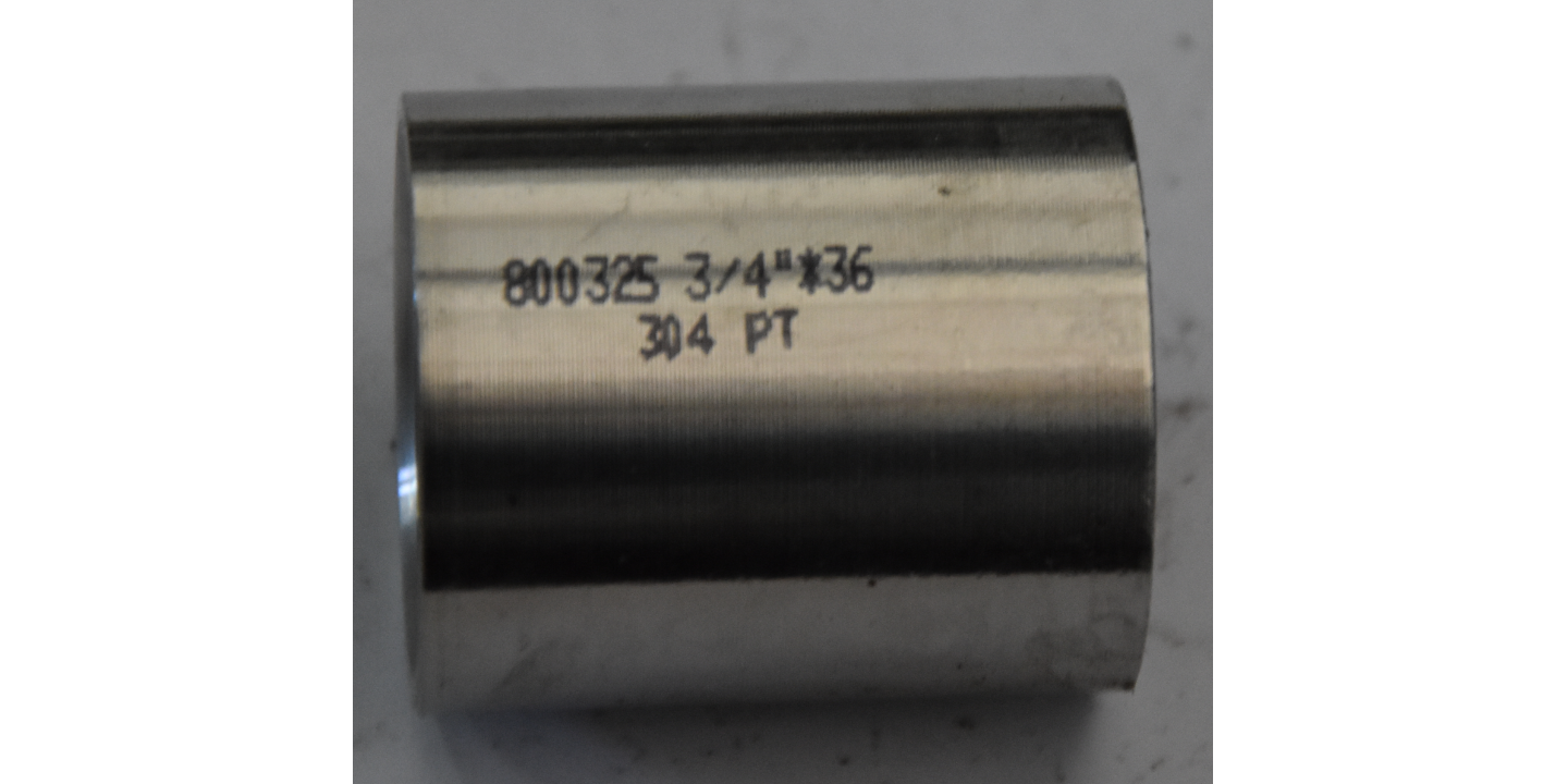 União Roscada F/F INOX AISI 304 3/4 de Polegada