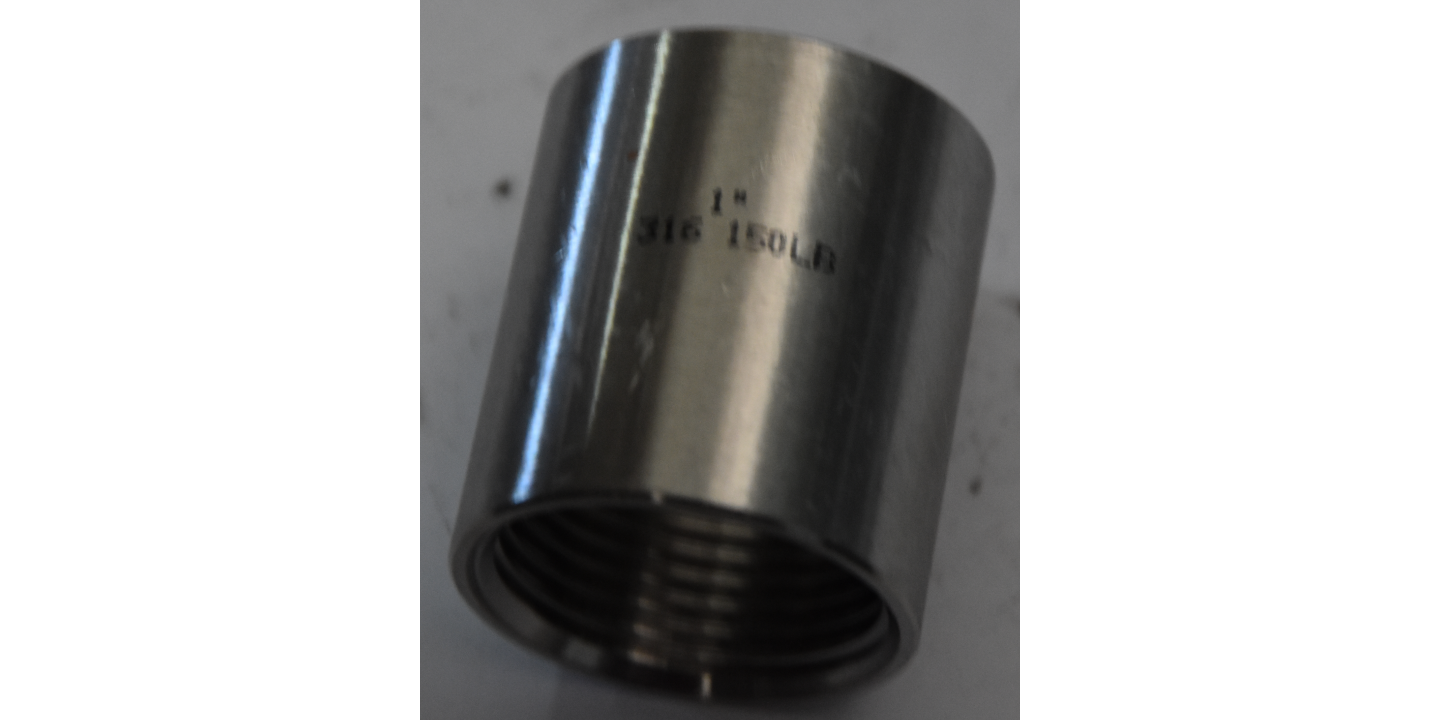 Threaded F/F INOX AISI 316 1 Inch