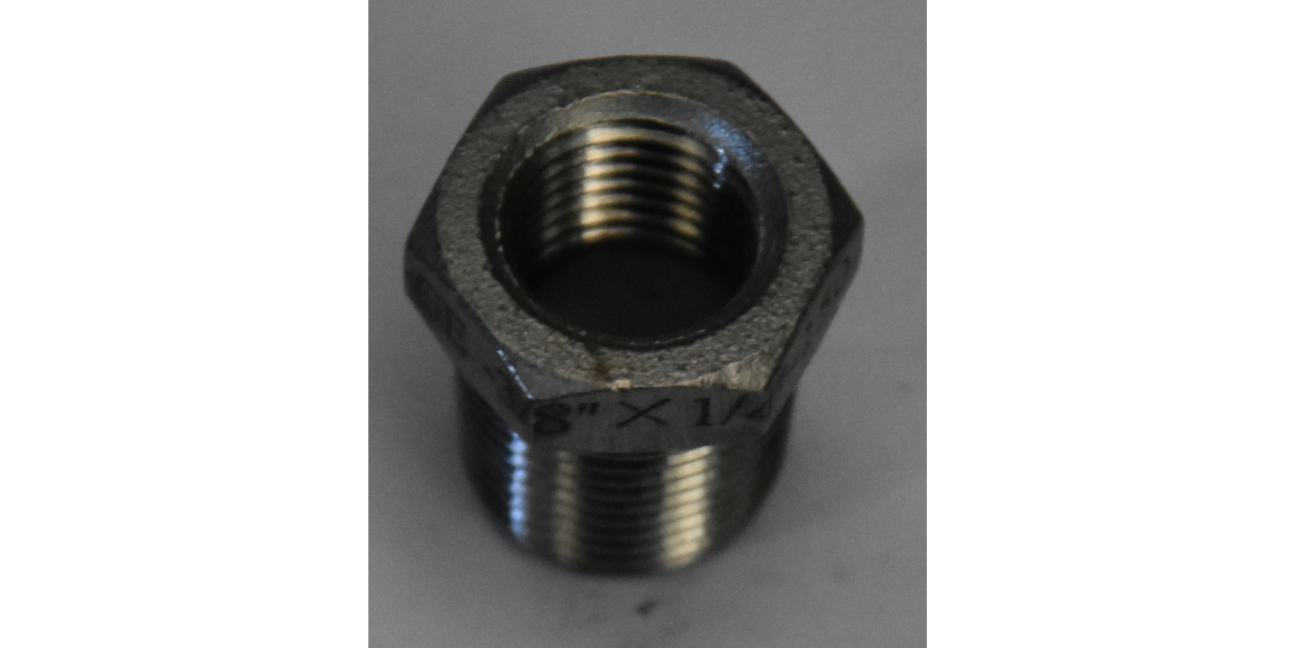 Nut Reduction M/F INOX AISI 316 1/2 to 3/8 Inches