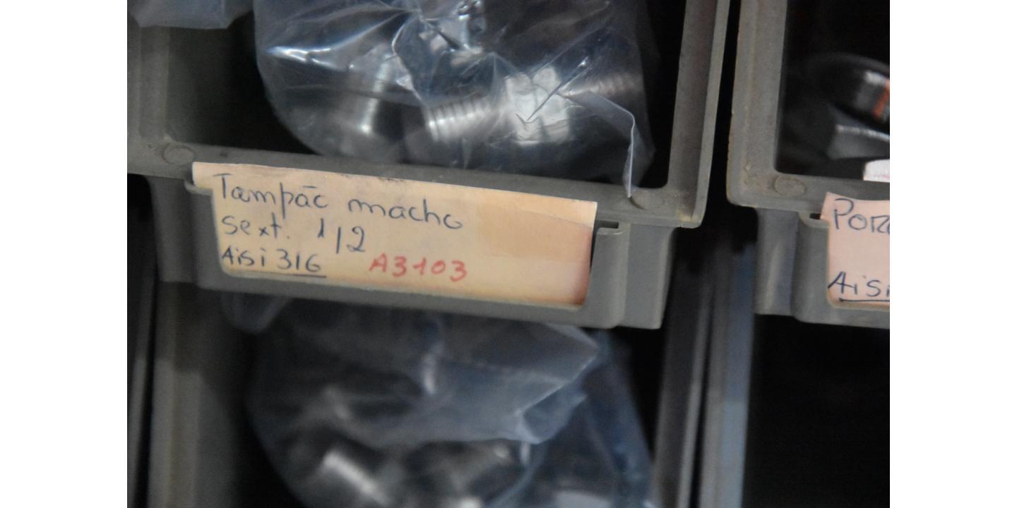 Taco Male Stainless Steel AISI 316 1/2 Inches