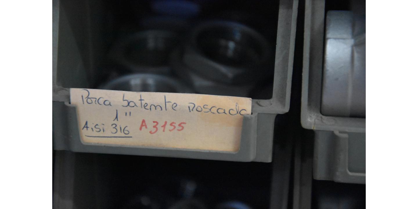 Threaded Rod Nut INOX AISI 316 1 Inch