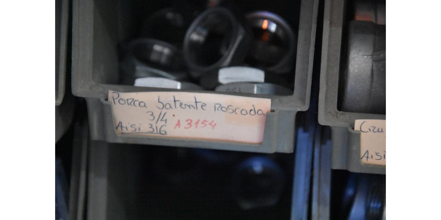 Locking nut Threaded INOX AISI 316 3/4 Inch