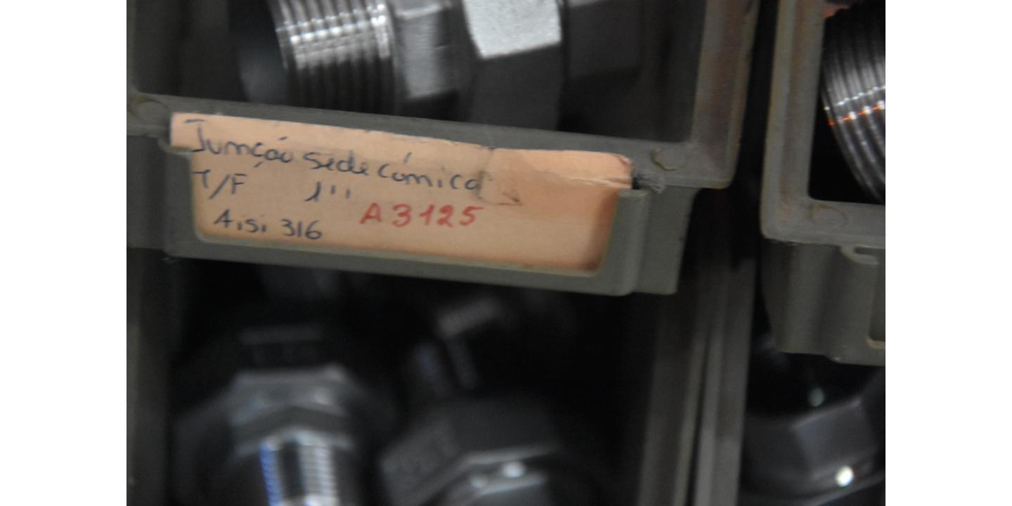 Conical Headquarters M/F INOX AISI 316 1 Inch