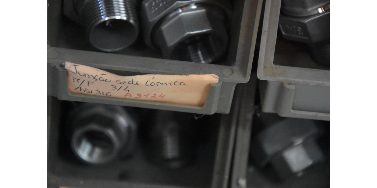 Joint Conical Headquarters M / F INOX AISI 316 3/4 Inches