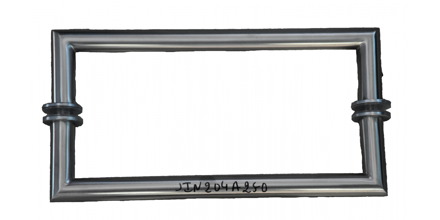 Handle IN204A/19/250MM for Glass INOX 304