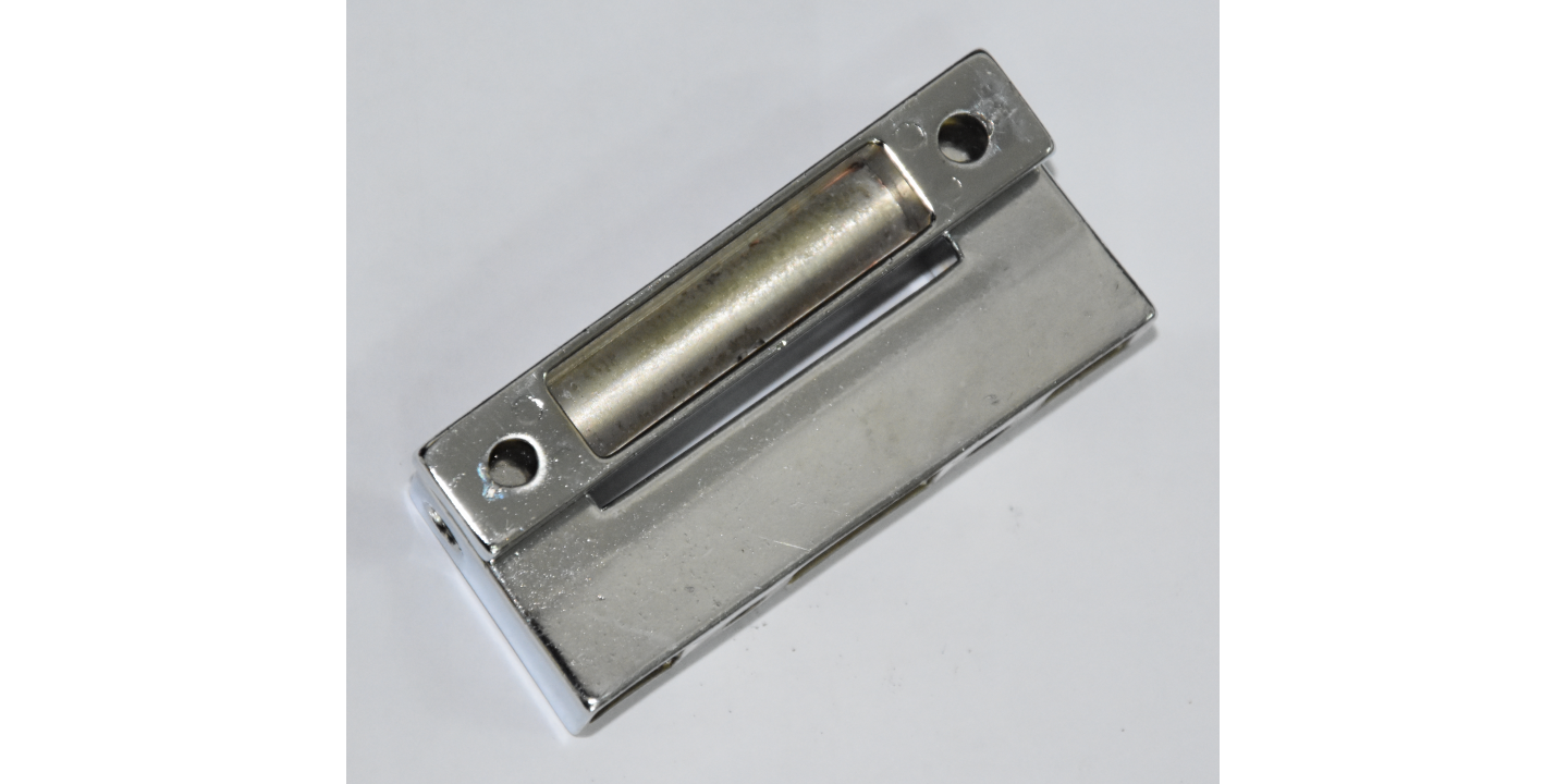 Dobradiça Vertical Cromado 75 MM