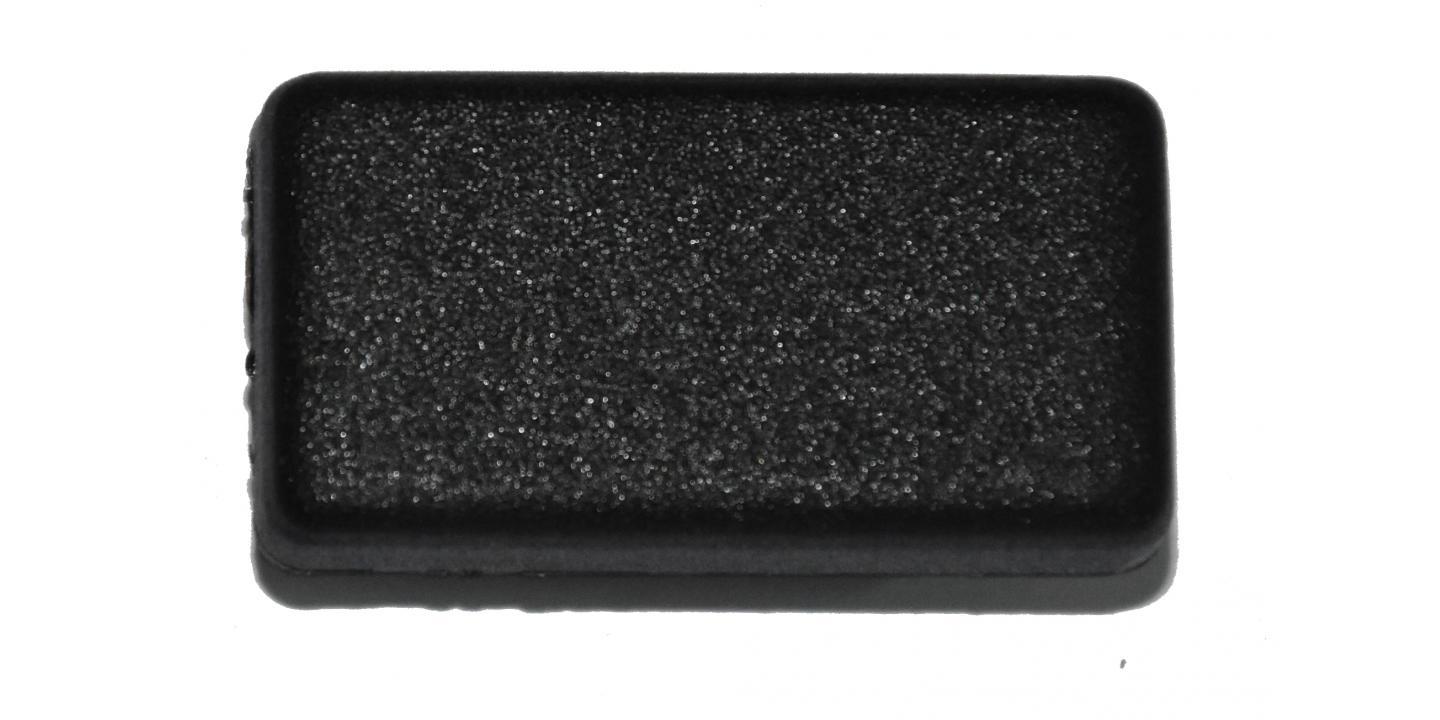 Tampão Plástico Negro 40X20 mm