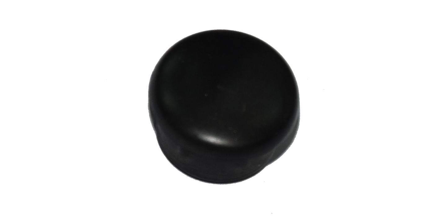 Tampão Plástico Negro Para Tubo Redondo 19 mm