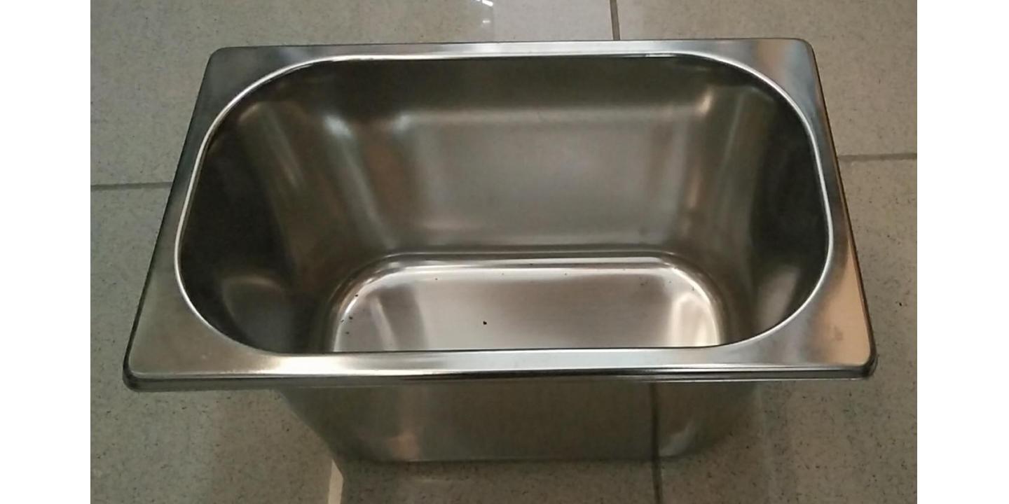Recipient Gastronorm without handle 1/6-150