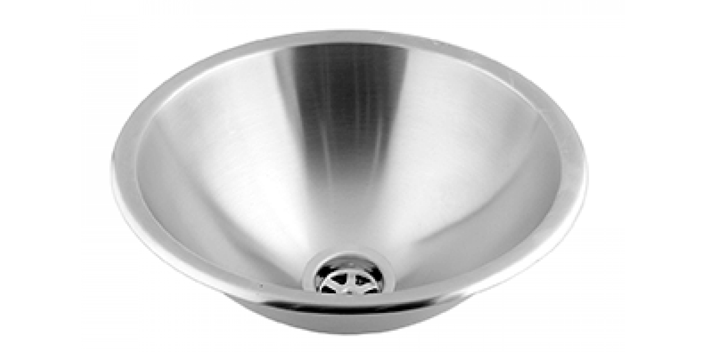 Washbowl Semi-Spherical INOX 300X140mm